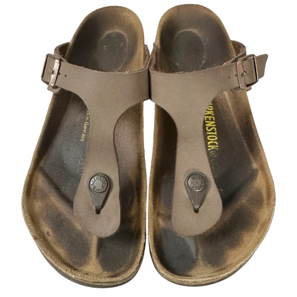 Birkenstock Brown Gizeh Thong Sandals
